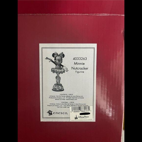 Minnie Mouse Ballerina Nutcracker Figurine - Picture 2 of 2